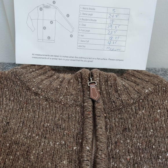 Lorenzo Magni Wool Sweater - Medium - Picture 7 of 8